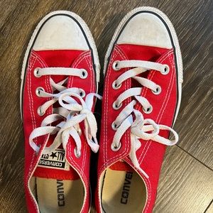 Red Converse All-Stars